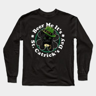 Beer Me It's St. Catrick's Day -Funny Saint Patrick's Day Long Sleeve T-Shirt